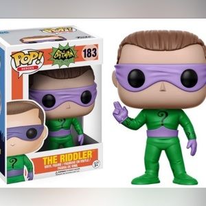 Funko DC 1966 TV Series POP! Heroes The Riddler Vinyl Figure #183